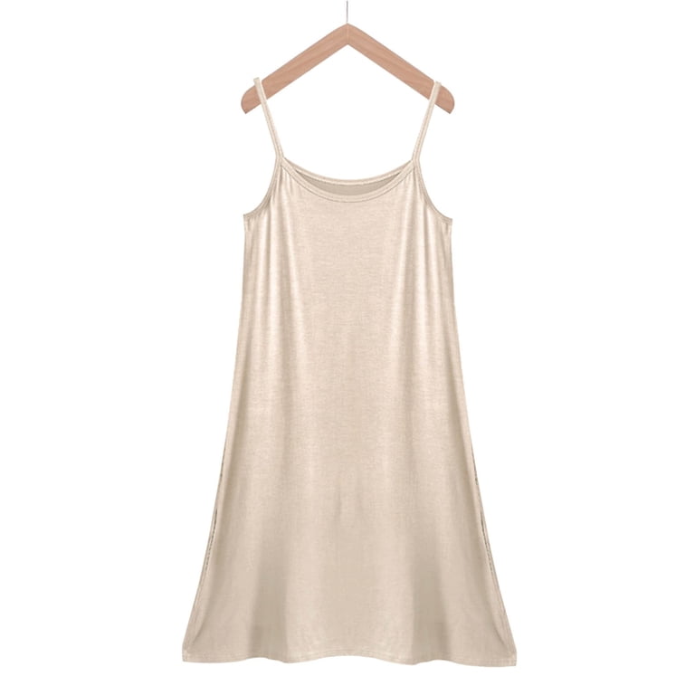 Women's Dress Home Wear Underwear Long Petticoat Static Inner Dress Vest Dress  Long Top Long Shirt Womens Thermal Layer Thermal Underwear for plus Size  Women Climate Right Women Thermal Tops plus Size -