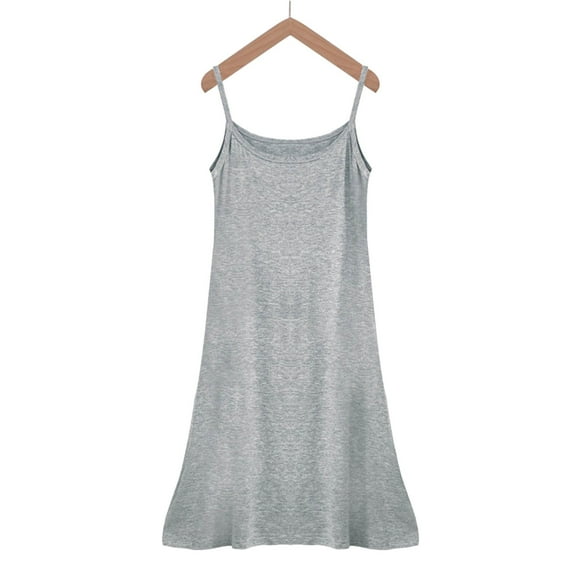 Women's Dress Home Wear Underwear Long Petticoat Static Inner Dress Vest Dress Long Top Long Shirt Womens Thermal Layer Thermal Underwear for plus Size Women Climate Right Women Thermal Tops plus Size