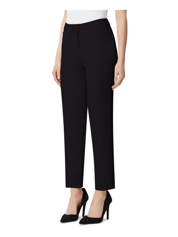 Tahari ASL Petite Ankle Pants Black 0P