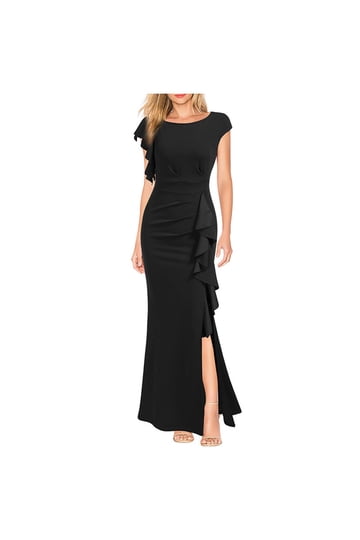 chinese dress ladies Walmart Ersazi Tshirt Dress Women's Plus Size Casual Dress High Collar   VinNews Recommendations