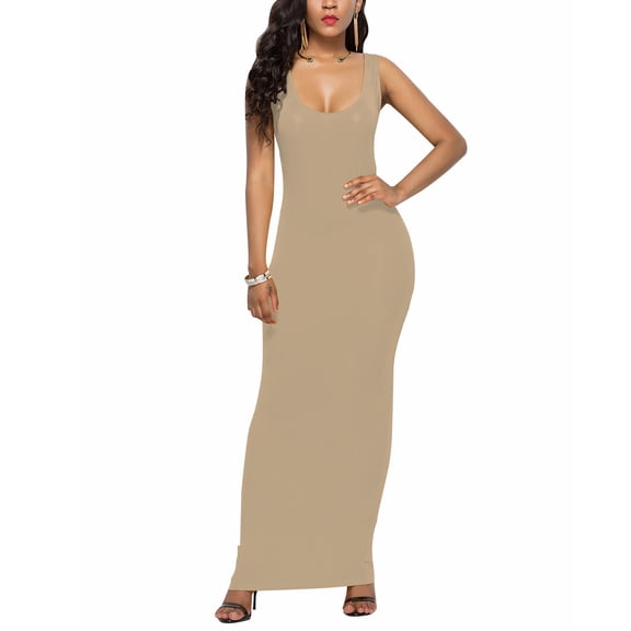 Women's Dresses Summer With Pockets Under $10 Casual Solid V-Neck Sleeveless Mini Dress