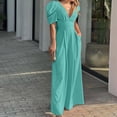 thumbnail image 1 of Women's Dressy Jumpsuits Women's Casual Solid Color Loose Wide Leg Jumpsuit Lightweight Womens Pants Jumpsuit Womens Pants Casual Dress Pants Women, 1 of 6
