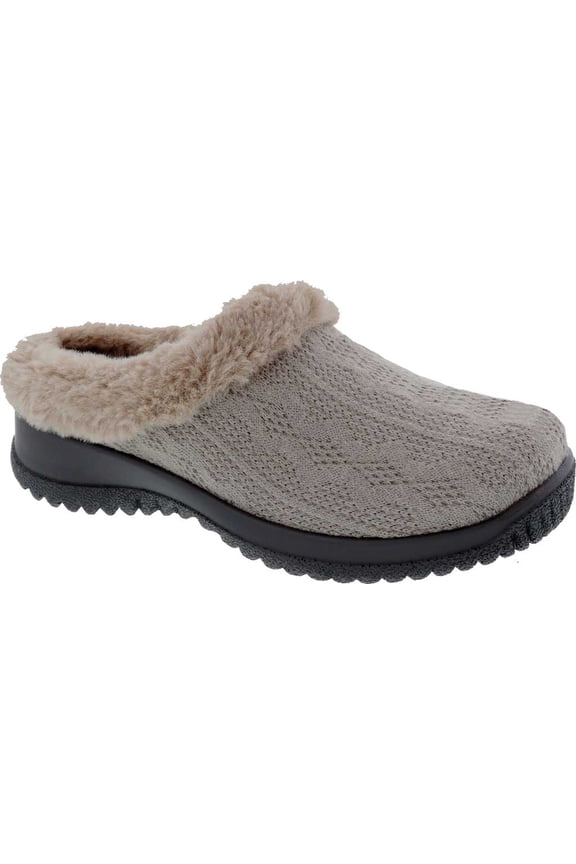 Women's Drew Comfy Clog Stone Sweater Knit 6 W