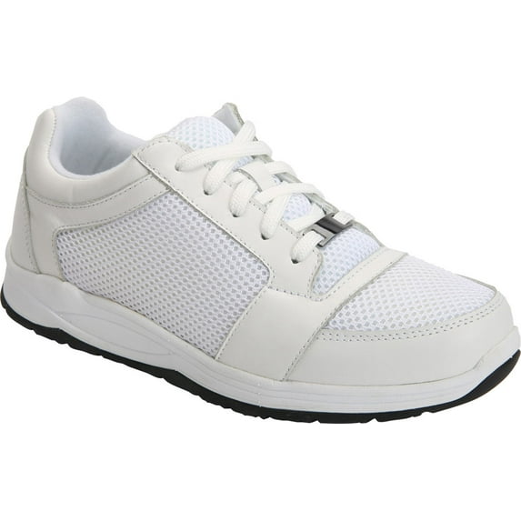Women's Drew Gemini Walking Shoe White Leather/Mesh 8.5 M