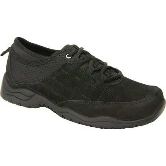 Women's Drew Lisbon Black Nubuck Combo 5.5 WW