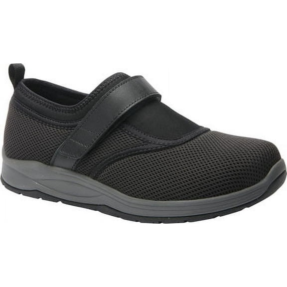 Women's Drew Morgan Mary Jane Black Mesh/Stretch Fabric 7.5 N