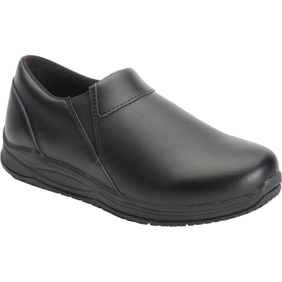 Women's Drew Sage Slip On Shoe Black Leather 8 N