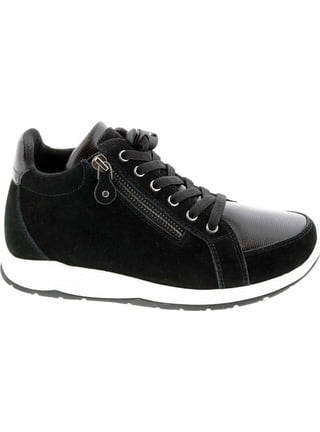 Drew Shoe Women's Lisbon Orthopedic Shoes - Black, 7.5 Narrow, Removable Insoles