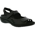 thumbnail image 1 of Women's Drew Tide Hook and Loop Sandal Black Leather 6.5 M, 1 of 2