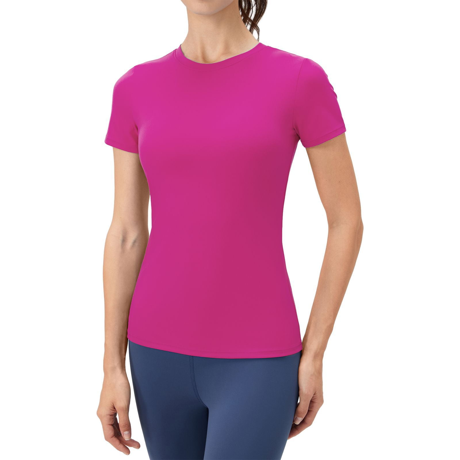 red activewear top