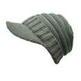 thumbnail image 1 of Women's Duckbill Beanie, Thermal Winter Hat with Brim, Cold Weather Ski Cap for Women, One Size Fits Most, 1 of 2