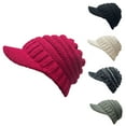 thumbnail image 1 of Women's Duckbill Beanie, Thermal Winter Hat with Brim, Cold Weather Ski Cap for Women, One Size Fits Most, 1 of 3