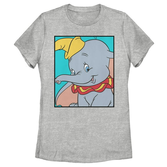 Women's Dumbo Boxed-up  Graphic Tee Athletic Heather Large