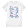 thumbnail image 1 of Women's Dungeons & Dragons Pastel Floral Dice  Graphic Tee White X Large, 1 of 4