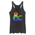 thumbnail image 1 of Women's Dungeons & Dragons Rainbow Ampersand Logo Racerback Tank Top, 1 of 4