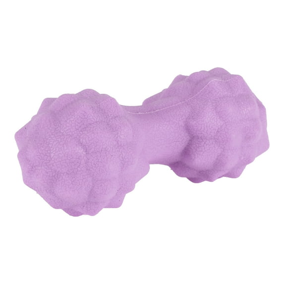 Women's Durable Floating Peanut Style Massage Ball for Travel Home Office Purple TPE