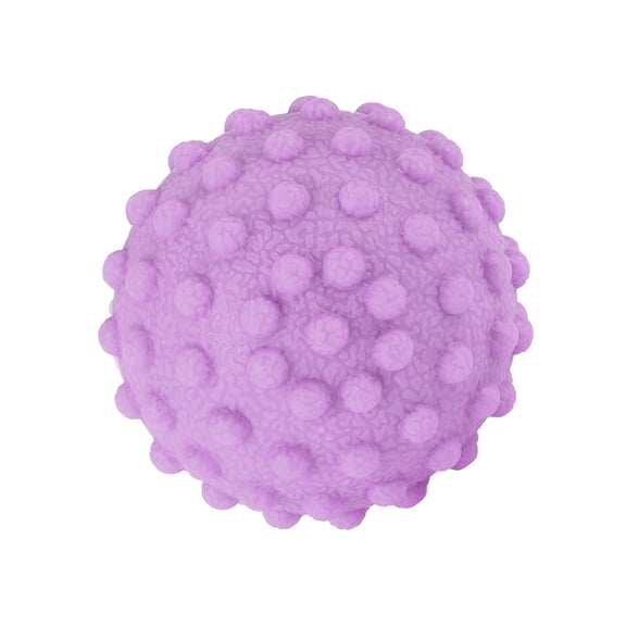 Women's Durable Floating Point Massage Ball for Travel Home Office Gym Purple TPE