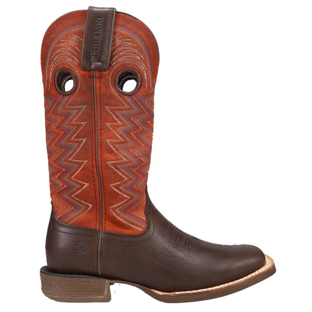 Stivali Western Durango Lady Rebel Pro Donna, Colore Bianco/marrone, Pelle Pieno Fiore, Suola Antiscivolo, Taglia 6 (M), Con Sistema X-Pand E Comfort A 7 Strati - 5