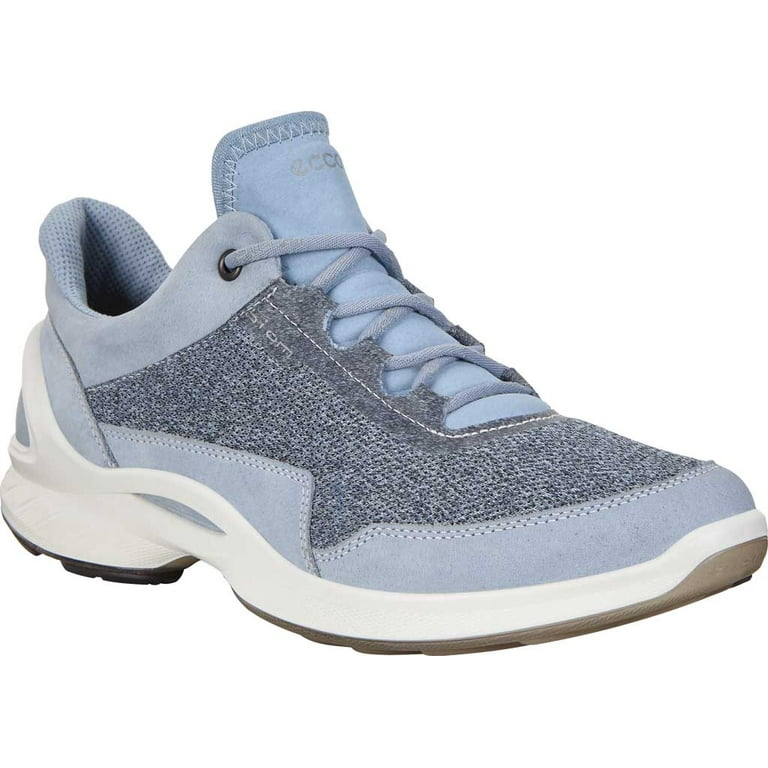 Women s ECCO BIOM Fjuel Mesh Sneaker Dusty Blue Leather 40 M