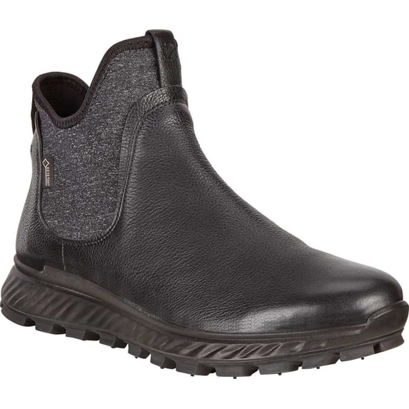 Women's ECCO Exostrike GORE-TEX Chelsea Boot Black Yak Leather 37 M
