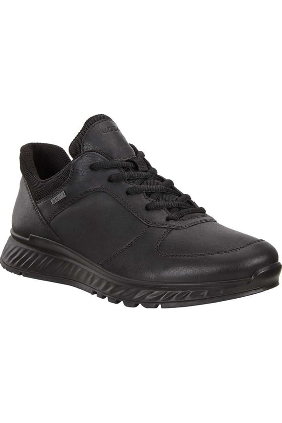Women's ECCO Exostrike Low GORE-TEX Waterproof Sneaker Black Full Grain Leather 41 M