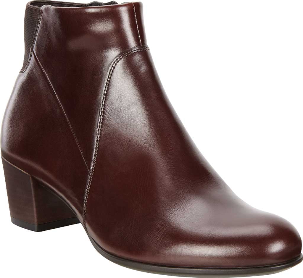 Women s ECCO Shape M 35 Heeled Ankle Bootie Mink Leather 42 M