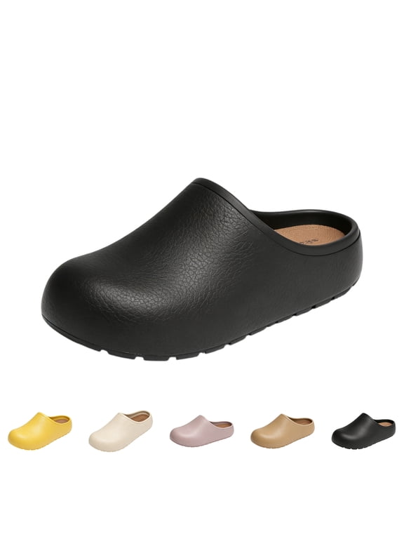 Women's EVA Clogs Garden Shoes Slip-on Indoor Outdoor Lightweight Comfort Soft Cushioned Insole with Arch Support Slip Resistant Sandals,35