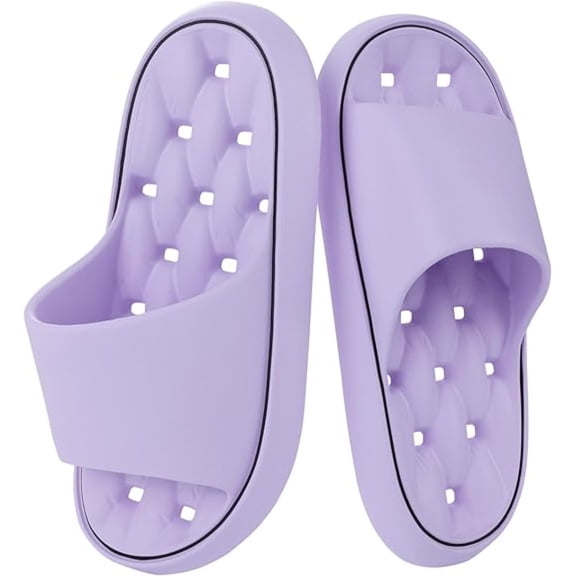 Women's EVA home slippers，Men Quick Drying Shower Slippers，light, soft, non-slip bottom, solid color quick-drying, comfortable, suitable for family and bathroom use, slippers suitable for all seasons