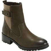 Womens Earth Dariya Arvada Ankle Bootie Dark Olive Nubuck 8.5 M