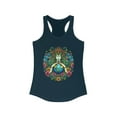 thumbnail image 1 of Women's Earth Goddess Tank Top - Vibrant Racerback - 7 Color Choices, 1 of 2