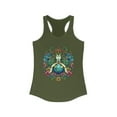 thumbnail image 1 of Women's Earth Goddess Tank Top - Vibrant Racerback - 7 Color Choices, 1 of 2