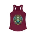 thumbnail image 1 of Women's Earth Goddess Tank Top - Vibrant Racerback - 7 Color Choices, 1 of 2