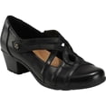 thumbnail image 1 of Women's Earth Origins Marietta Macey Slip-On Black Leather 7.5 M, 1 of 5