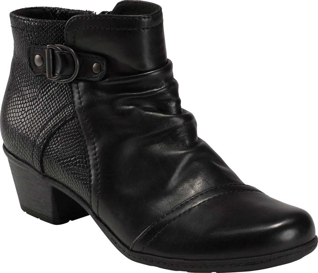 Women s Earth Origins Marietta Malcolm Ankle Bootie Merlot Leather