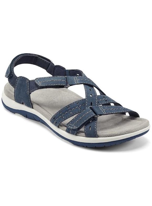 Earth Origins Asymmetrical Strap Wedges Poppy Teal Multi