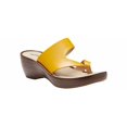thumbnail image 1 of Eastland Laurel Wedge Sandal Yellow, 1 of 6