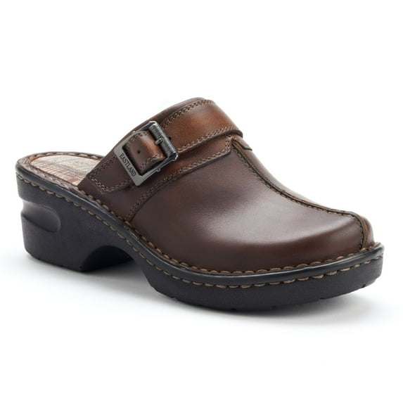 Eastland Mae Women's Clogs Color: Brown Size: 10 WIDE