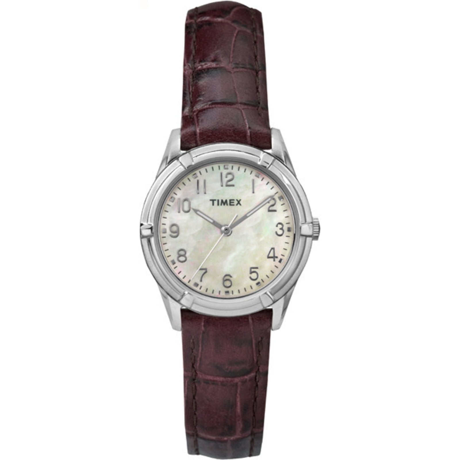 Women s Easton Avenue Watch Brown Croco Pattern Leather Strap