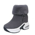 thumbnail image 1 of Women's Easy-Going Comfort Ankle Boot - Fleece warm and height-increasing ankle boots, 1 of 8