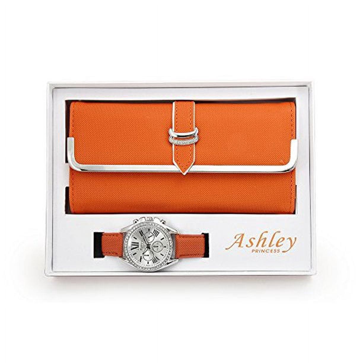 luxury set featuring a beautifully patterned wallet plus watch. Matching Pair Multifunctional Couple Watch Gift Set – Gullei main image 2