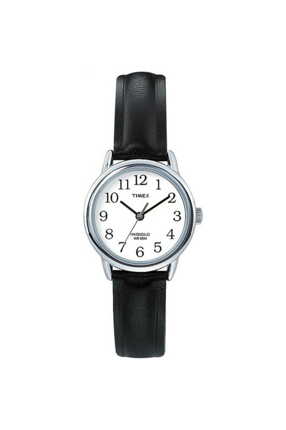 Women's Easy Reader T20441 Black Leather Quartz Fashion Watch
