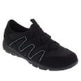 thumbnail image 1 of Women's Easy Spirit Burney 2 Walking Sneaker Black Suede/Mesh 10 M, 1 of 11