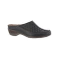 thumbnail image 1 of Easy Spirit Womens Dusk Laser Cut Leather Mules, 1 of 5