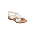 thumbnail image 1 of EASY SPIRIT Womens White Woven Detail Adjustable Cushioned Mar Round Toe Sandals 7, 1 of 4