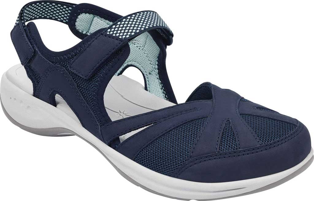KEEN Women's Rose Casual Closed-Toe Sandal - Water-Resistant, Comfort Arch Support, Blue Opal/Provincial Blue