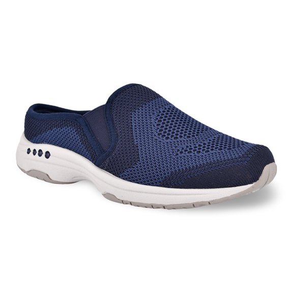 Easy Spirit Takeknit Women's Knit Mules Color: Evening Blue Size: 9 XW