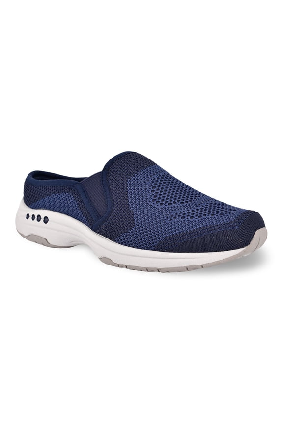 Takeknit Women's Knit Mules Color: Evening Blue Size: 9 XW
