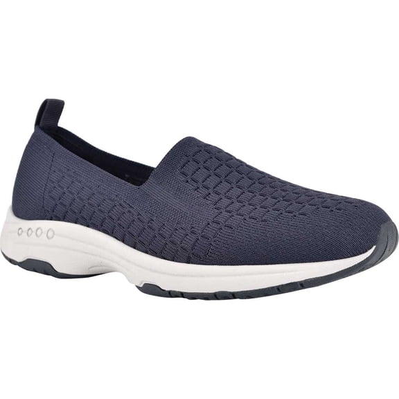 Women's Easy Spirit Tech2 Slip On Sneaker Navy/Navy Recycled Knit 9 WW