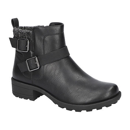 Easy Street Kourt Easy Works Women's Slip Resistant Ankle Boots Color: Black Size: 11