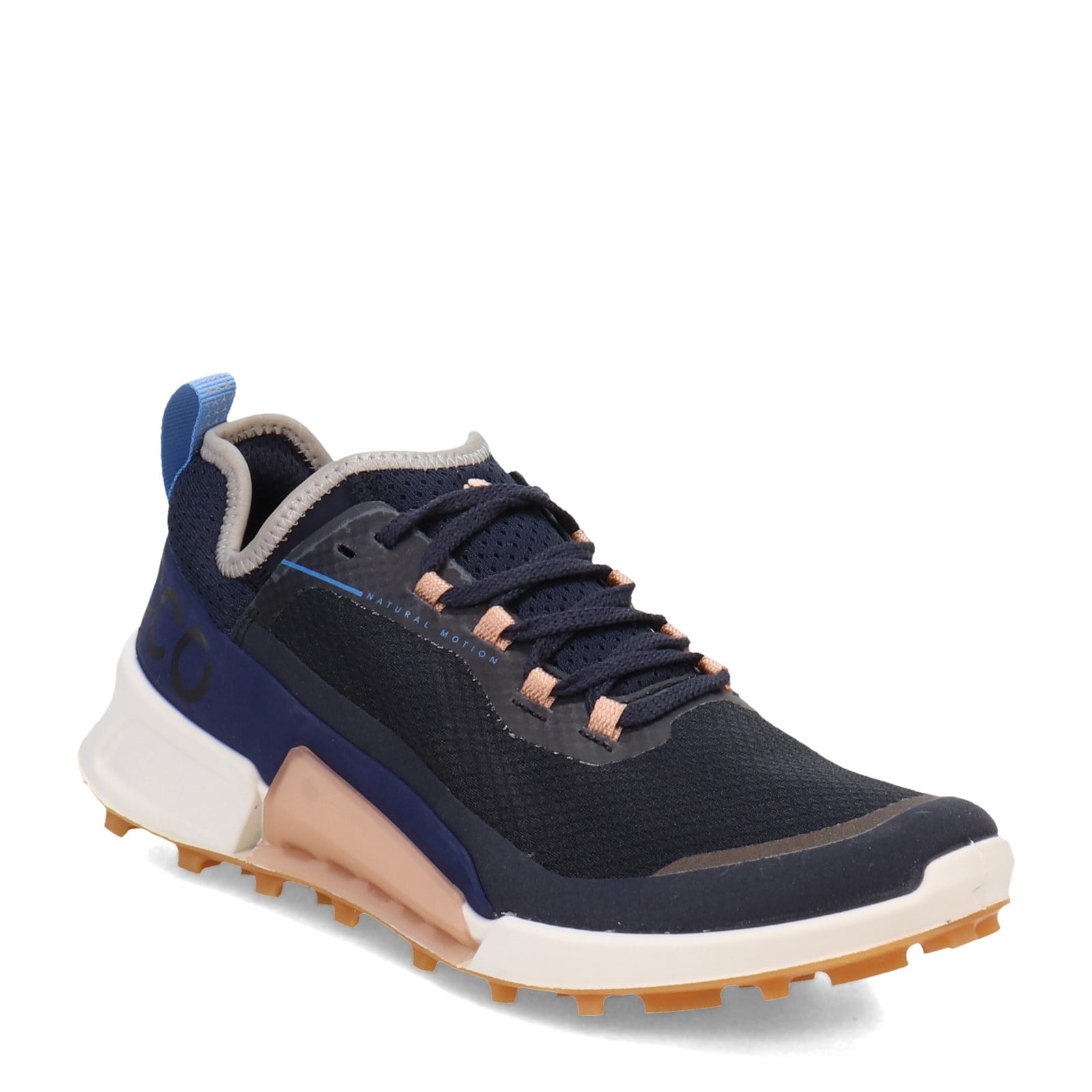 【良品】ECCO × GORE-TEX GOLF 防水〈定価44,000円〉 Men's ECCO® Golf S-Three Leather Gore-Tex Golf Shoe | Blue